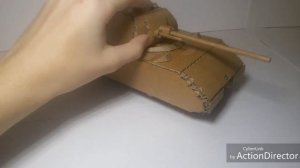 танк Маус из картона