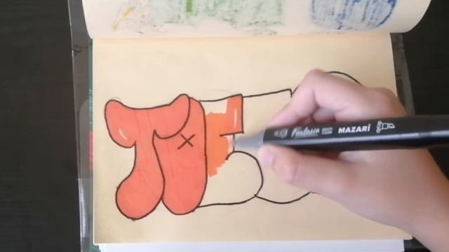 #26 Простое граффити на бумаге. смотреть онлайн