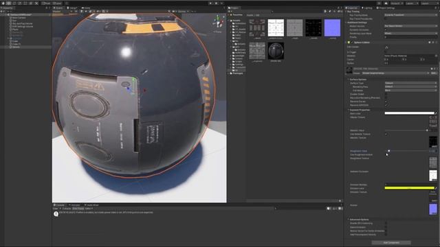 Unity pbr "metallic roughness" material hdrp with shader graph смотреть онлайн