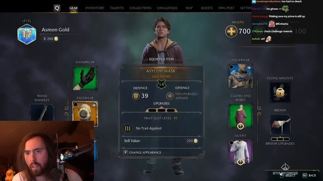 Asmongold Plays Hogwarts Legacy | DAY 3 смотреть онлайн