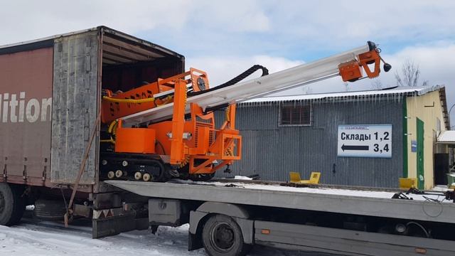 Отгрузка сваебойной установки 3 смотреть онлайн