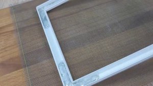 Москитная сетка, вентиляционная сетка из остатков кабель канала. Интересный способ, Лайфхак.