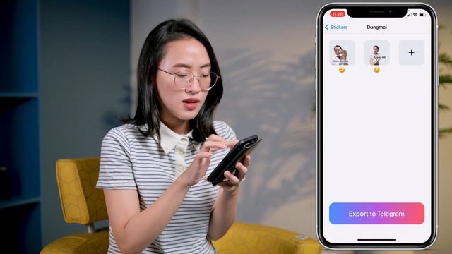 Tự tạo sticker Telegram với TGStickers смотреть онлайн