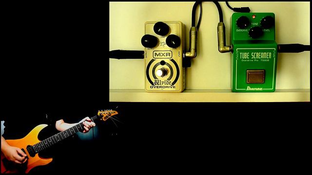 MXR Wylde Overdrive ZW-44  X  Ibanez Tube Screamer TS808