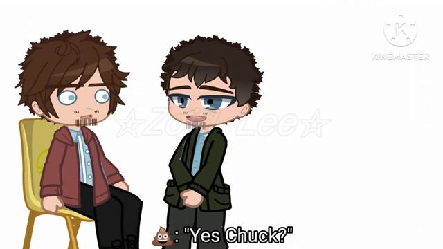 Dean teaching Chuck (God) about humans||Skit/Shitpost||Supernatural x Gacha Club смотреть онлайн