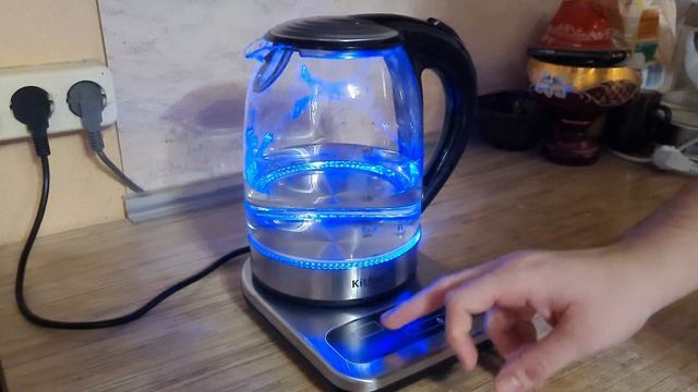 Обзор чайника Kitfort KT-657 с первым кипячением #Китфорт #Kitfort #обзор #чайник #кипение #чаепити смотреть онлайн