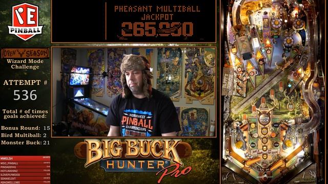 Big Buck Hunter Pinball - Open Season Wizard Mode Achieved! смотреть онлайн