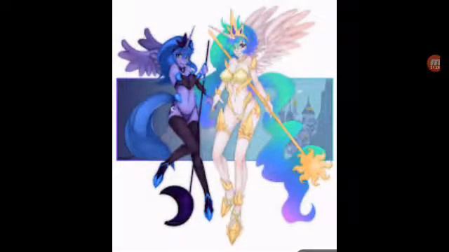 Принцесса Селестия и Принцесса Луна-Сестры смотреть онлайн