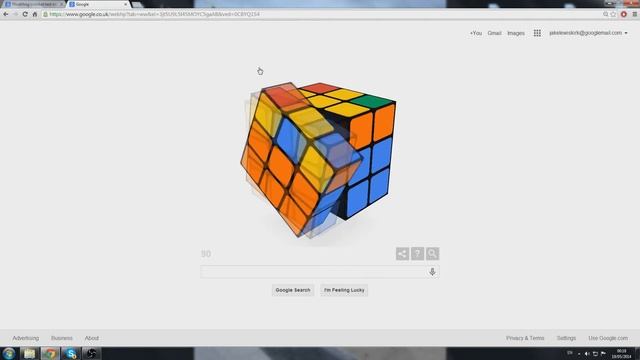 Google Rubix Cube Solve смотреть онлайн