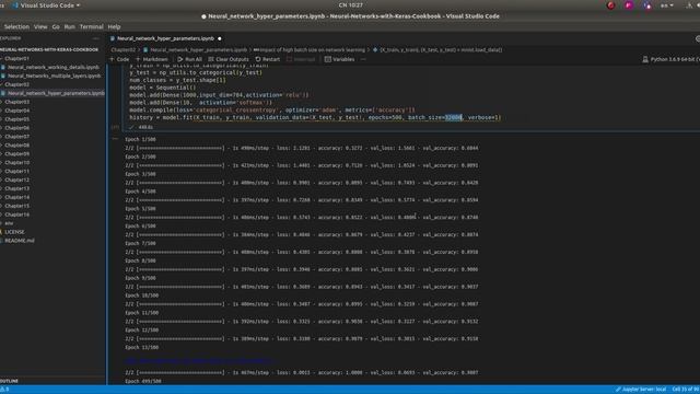 05. Keras - Batch size - params update times смотреть онлайн