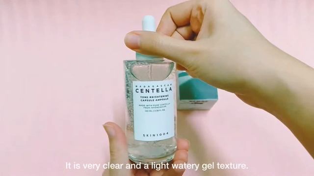 Skin1004 Madagascar Centella Tone Brightening Capsule Ampoule | Unboxing And Review