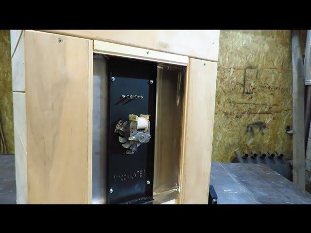 Установка блока конвекции в коптильню. смотреть онлайн