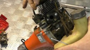 Ремонт бензокосы- не тянет, пропала мощность Oleo-Mac SPARTA 37 разборка/диагностика