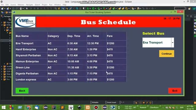 Bus ticket booking system (Java GUI) | Shihab365 смотреть онлайн