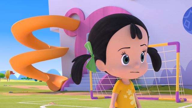 The Big Game - Cleo and Cuquin in English | Familia Telerín Nursery Rhymes and TV Show смотреть онлайн