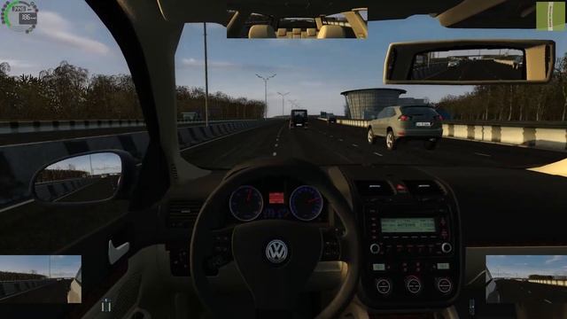 City Car Driving Volkswagen Golf MK5 2.0 TDI DSG 2004 смотреть онлайн