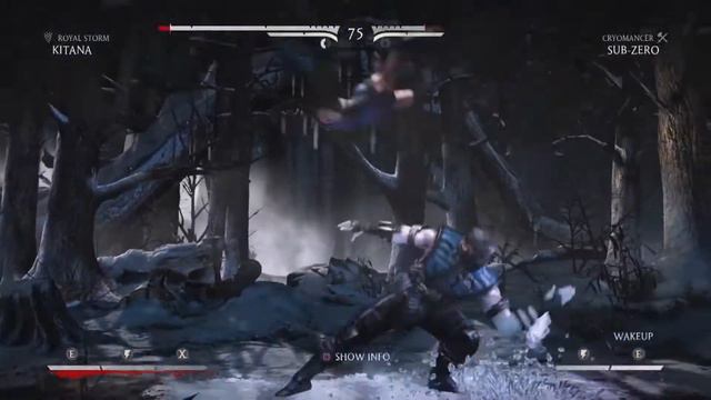 Back Dat Ass Up Kitana Mortal Kombat X Brutality. смотреть онлайн