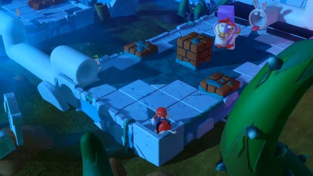 Mario and Rabbids World 3 Challenge 10 - Graveyard Tour смотреть онлайн