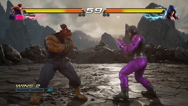 TEKKEN™7 Ty vs Nat Hilarious reaction to raging demon смотреть онлайн