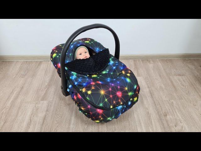 Как сшить утеплённый чехол для автолюльки своими руками. Анонс. Insulated Infant Car Seat Cover смотреть онлайн