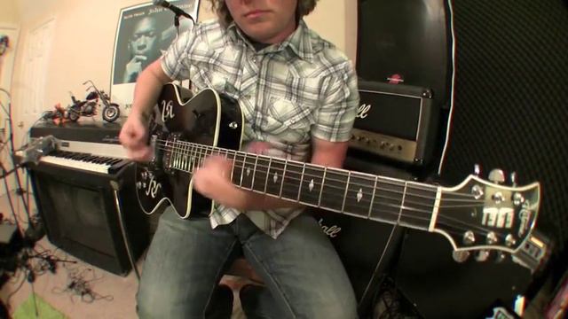 HiTone - 1969 Custom Built Hollowbody Guitar Review on a Line 6 Spider III смотреть онлайн