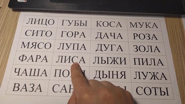 читаем слова из 4 букв смотреть онлайн
