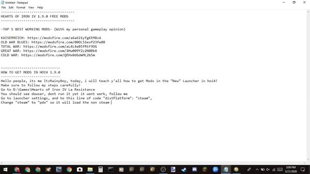How to get Mods on the "New" Hoi4 1.9.0 launcher + Hoi4 Mod Links in Desc | Hearts of Iron IV 1.9.0 смотреть онлайн