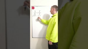 Сложение дробей с разными знаменателями. Математика 5-6 #maths #задача #математика #school #shots