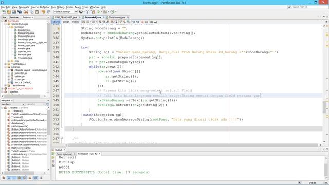 Cara Memasukkan Data ke Dalam Combo Box Secara Otomatis dari Database (SQL Developer) смотреть онлайн