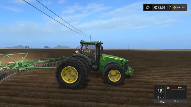 Farming Simulator 17 JOHN DEERE 8R EU 2010 FINAL TRACTOR смотреть онлайн