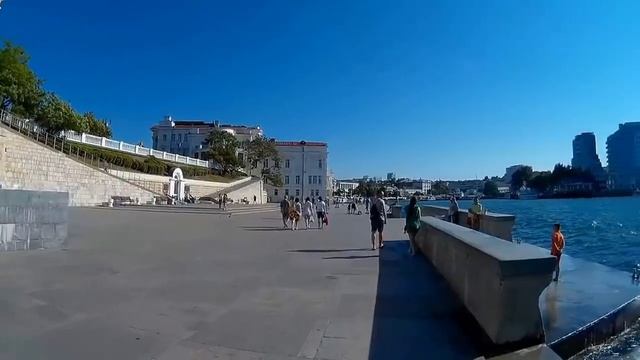 Крым/Севастополь /Набережная смотреть онлайн