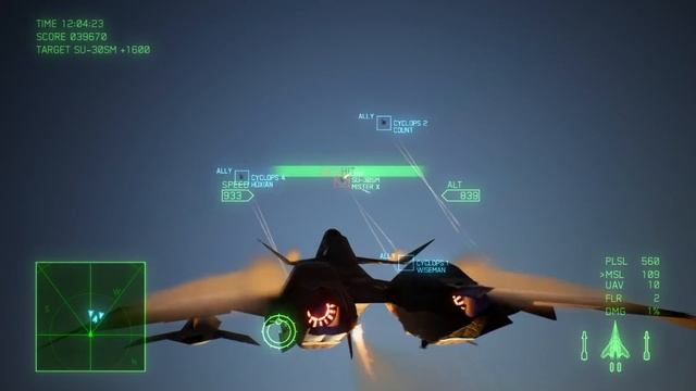 Ace Combat 7: Skies Unknown (ADF-11F Raven vs Sol Squadron) Mission 15 l Battle for Farbanti |_・) смотреть онлайн