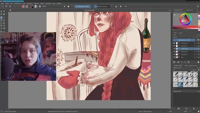 неудачный новогодний коллаб с художниками смотреть онлайн