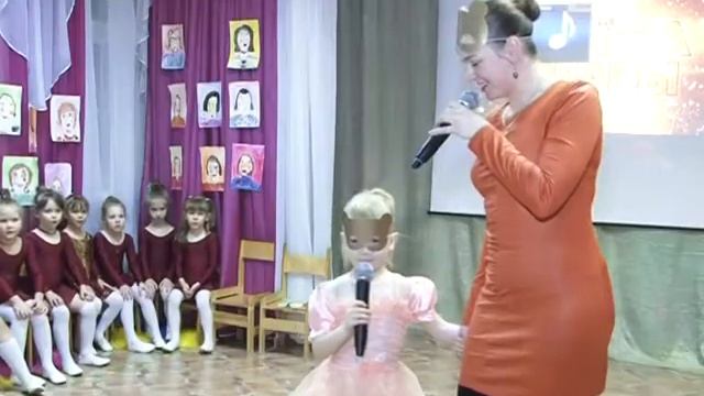 "Минута славы" в д/с № 15 "Огонек" к Дню Матери смотреть онлайн