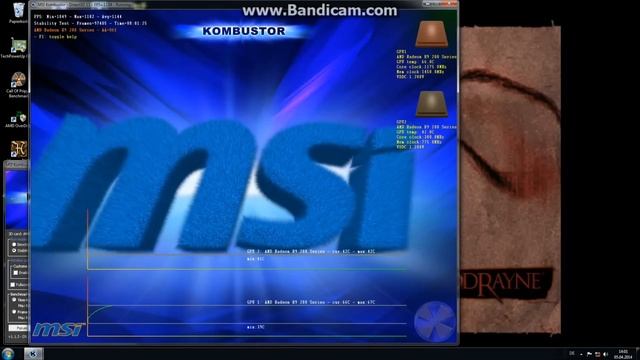 MSI Kombustor XFX R9 280 X Part 2 смотреть онлайн