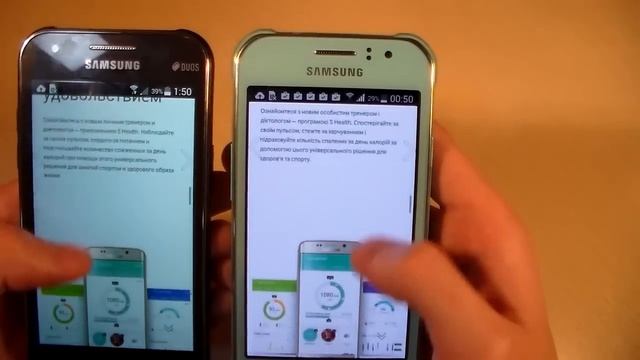 Samsung Galaxy J1 (J100H) VS Samsung Galaxy J1 Ace (J110H) смотреть онлайн