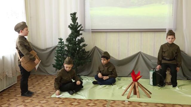 Сценка «На привале» смотреть онлайн