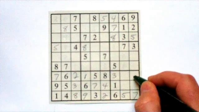 Sudoku Demonstration смотреть онлайн