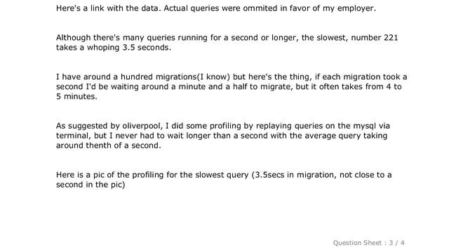 MySQL : Laravel migrations/db:seed super slow смотреть онлайн
