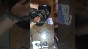 маска для сварки Аврора сан (сун) 7 / Aurora Sun 7 - замена  батареек