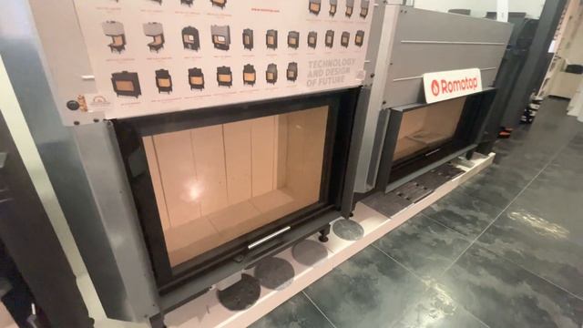 Обзор каминной топки Romotop HEAT 3G L 88.66.01 - внешний вид, характеристики