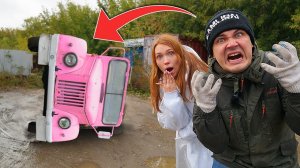 Дал девушке поводить ГАЗ 69, чтобы научить водить, но все пошло не по плану!