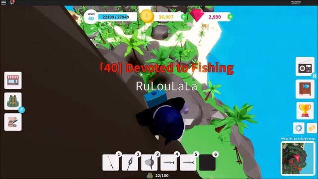Roblox Fishing Simulator Tohan's Quest on Eruption Island смотреть онлайн