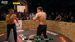 UFC TOPDOG, Ужаный бой. IZ vs KHANOV хароший накаут.