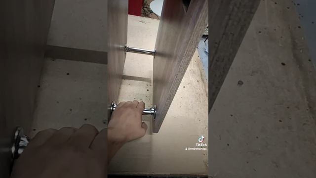 Маникюрный стол по эскизу в цвете ЛДСП Бетон пайн экзотик #маникюрный стол #мебельядвига смотреть онлайн