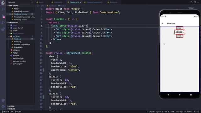 Aula 10 - AlignItems e AlignSelf - Curso React Native + Hooks смотреть онлайн