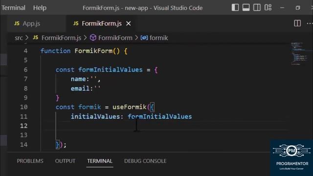 70 | Working With Formik Library In React | React Formik | Formik In React | React JS (Hindi/Urdu) смотреть онлайн