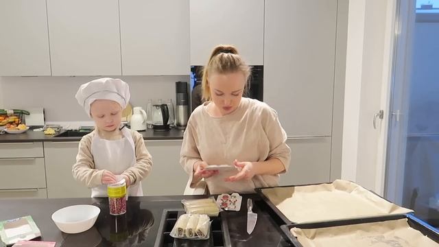 Легкий способ попасть в детство?Показываю мое хобби-релакс? Готовим рождественское печенье с Настей смотреть онлайн