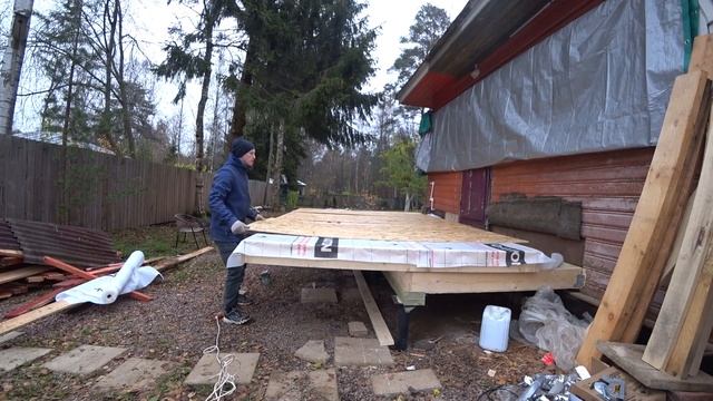 Пристройка к дачному дому на сваях смотреть онлайн