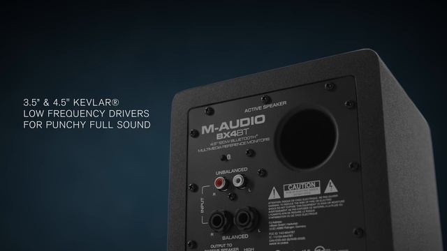 M-Audio || Introducing the BX3BT & BX4BT Bluetooth Multimedia Monitors смотреть онлайн